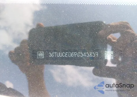 2023 GMC Sierra 1500 4Wd Short Box Elevation With 3Sb/4Wd Standard Box Elevation from USA, damaged, VIN 3GTUUCED6PG343839